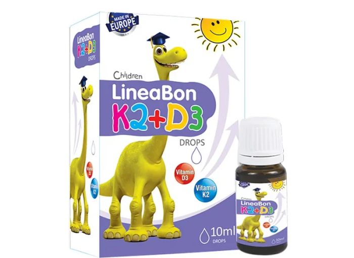 Siro Lineabon K2+D3 - Ảnh minh họa chân thực