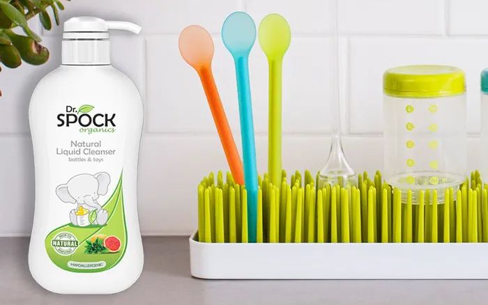 Hình ảnh thực tế Nước rửa bình Dr.Spock Organics
