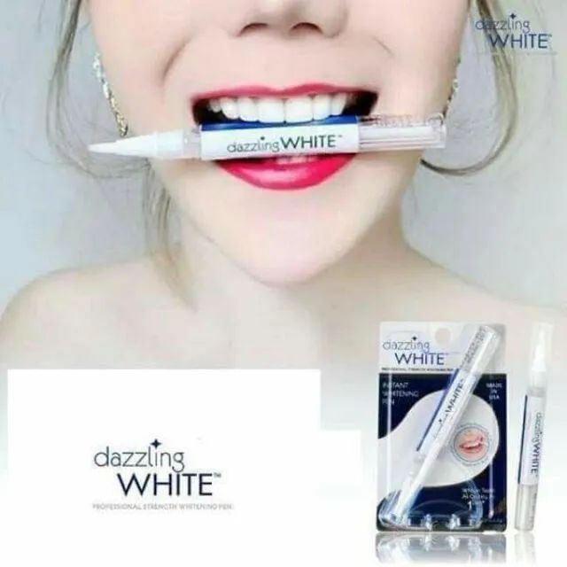 Hình ảnh thực tế Bút Làm Trắng Răng Dazzling White phiên bản mới