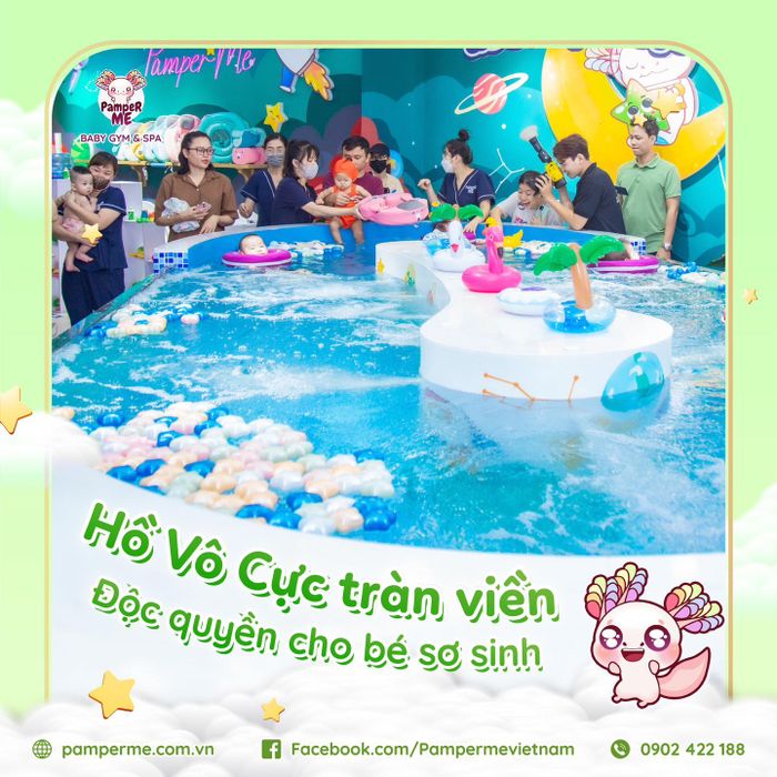 Khoảnh khắc trị liệu đáng yêu tại Pamper Me - Baby Gym & Spa