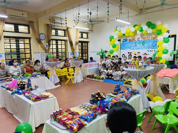Góc học tập sáng tạo tại Trường Mầm Non Huyện Quốc Oai