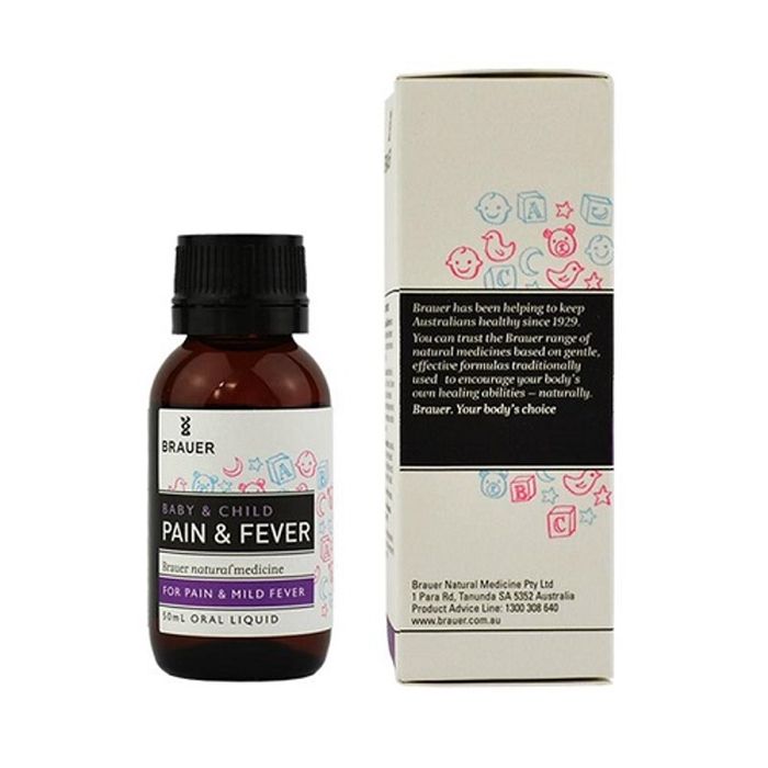 Thảo Dược Hạ Sốt Brauer Pain And Fever Của Úc ảnh 2