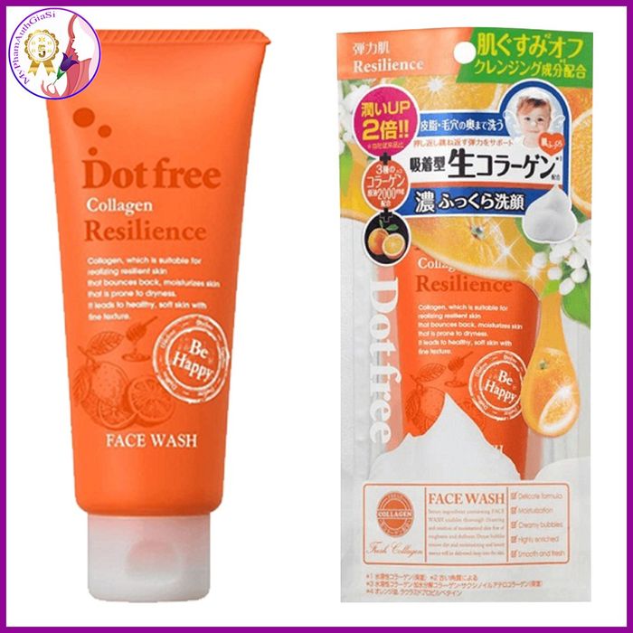 Hình ảnh chi tiết Sữa Rửa Mặt Collagen Tươi Dotfree Resilience - Kết cấu sản phẩm