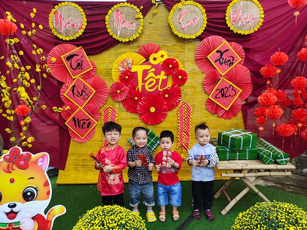 Những khoảnh khắc đáng yêu tại Trường Mầm non Sao Việt (Ảnh 1)