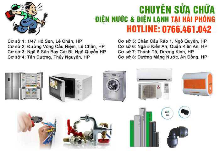 Công ty sửa chữa điện nước & Điện lạnh Hải Phòng - ảnh 2