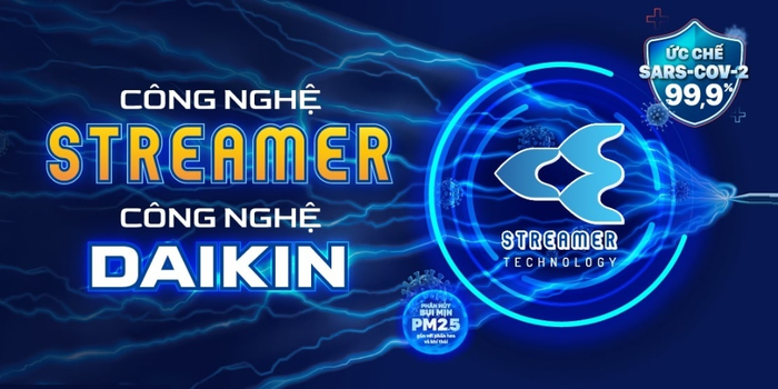 Công nghệ lọc khí Streamer trên máy lạnh FTKY60ZVMV