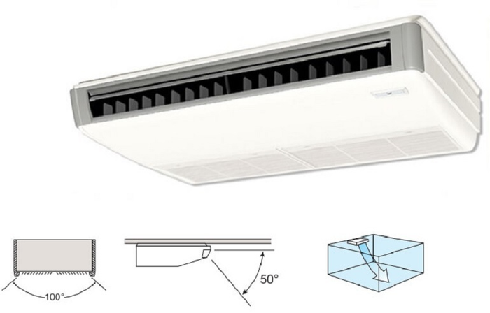 Điều hòa Daikin 13000 BTU 1 chiều FHNQ13MV1V/RNQ13MV1V gas R-410A - Điều khiển không dây BRC7NU66