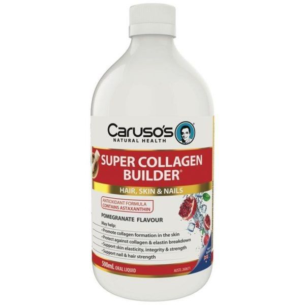 Hình ảnh thực tế Caruso's Super Collagen Builder dạng nước