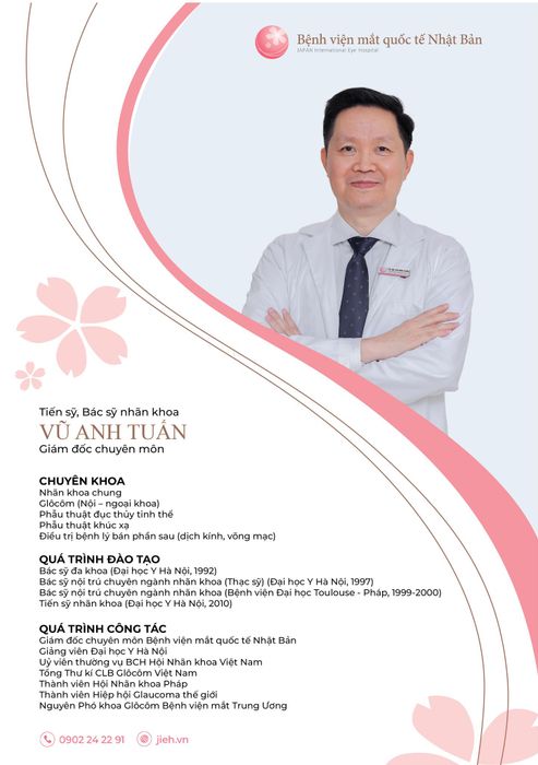 TS.BS Vũ Anh Tuấn - Chân dung chuyên gia Glôcôm hàng đầu