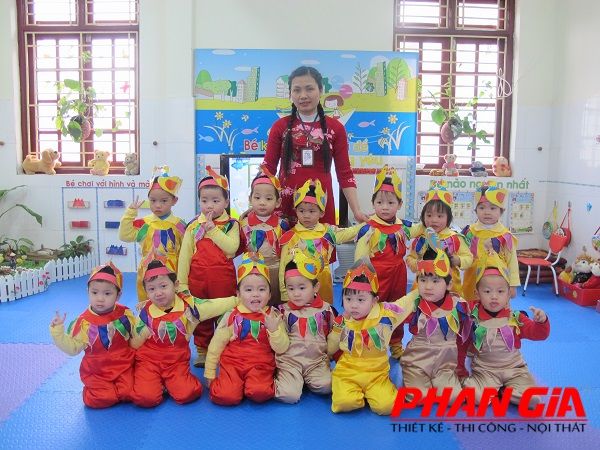 Khoảnh khắc vui chơi đáng yêu của các bé tại Trường Mầm non Sài Sơn A