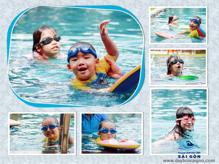 Trung tâm Dạy bơi Sài Gòn - Nơi ươm mầm tài năng bơi lội