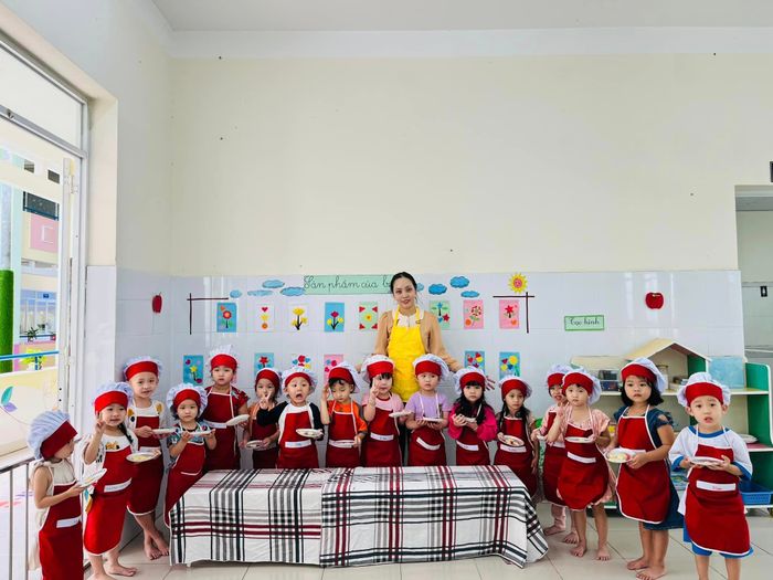 Khoảnh khắc hạnh phúc của các bé tại Trường Mầm non Tuổi Ngọc