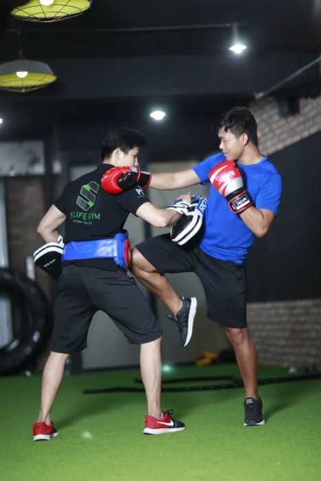 Hình ảnh phòng tập hiện đại tại S' Life Gym
