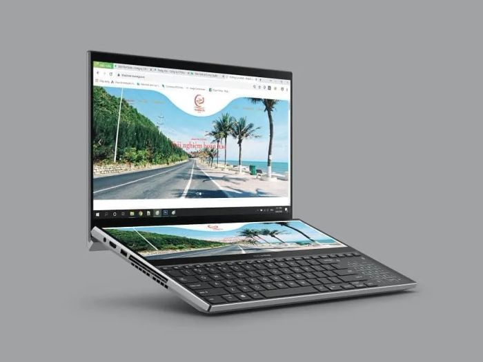 Hình ảnh thực tế website do Web Phan Thiết thiết kế