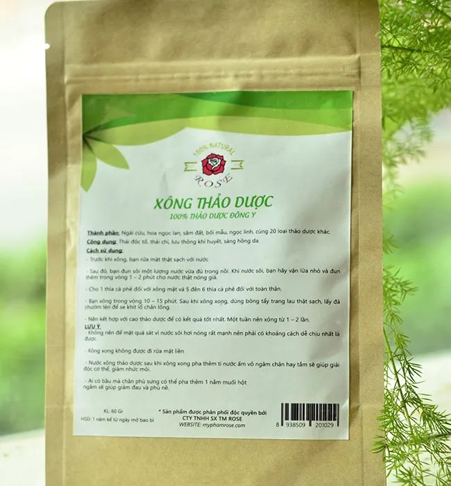 Hình ảnh Bột Xông Thảo Dược Rose