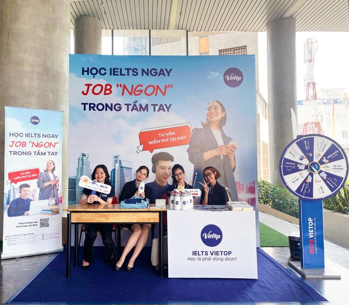 Không gian học tập hiện đại tại Anh ngữ Vietop