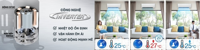 Công nghệ Inverter và mắt thần thông minh trên máy lạnh FTKY35ZVMV