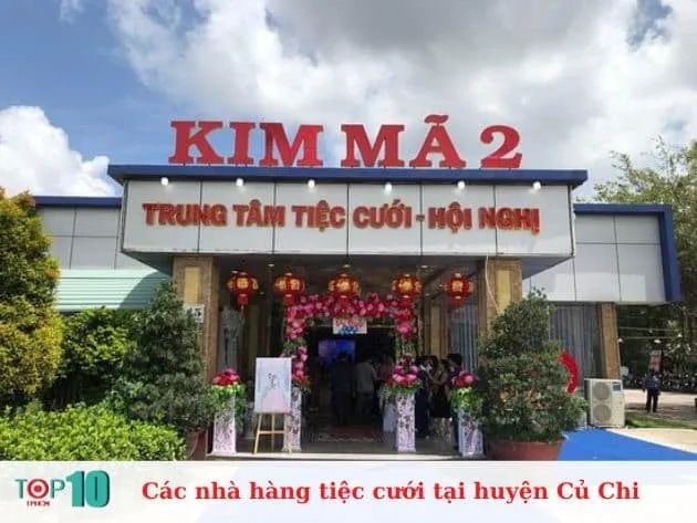 Những địa điểm tổ chức tiệc cưới uy tín hàng đầu tại Củ Chi