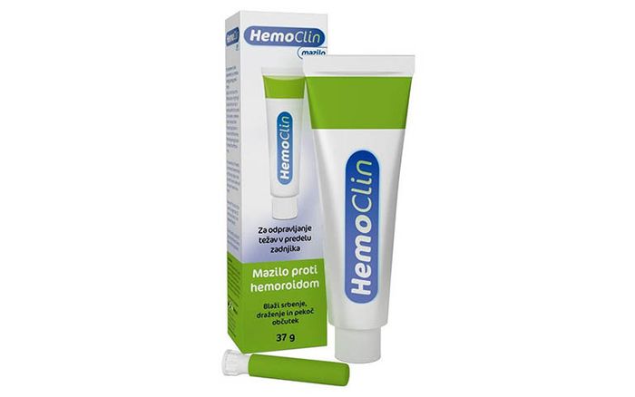 Hình ảnh chi tiết sản phẩm gel bôi trĩ Hemoclin phiên bản mới