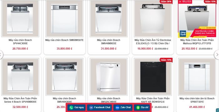 Không gian trưng bày hiện đại tại Bếp Xanh