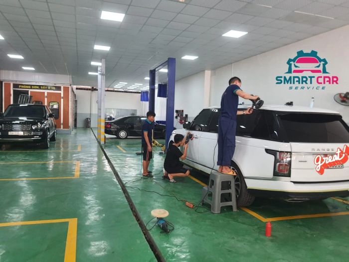 Không gian làm việc hiện đại tại Smartcar Service