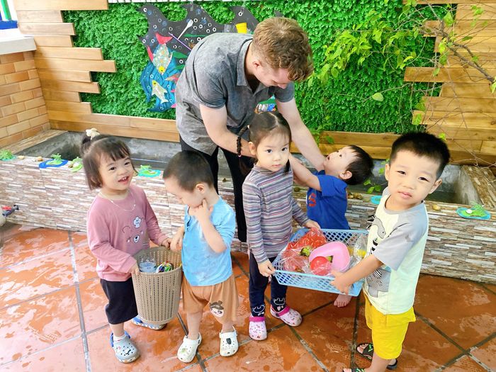 Ảnh 1: Trường Mầm non Quốc tế Nsquare - Không gian học tập hiện đại với thiết kế chuẩn STEAM