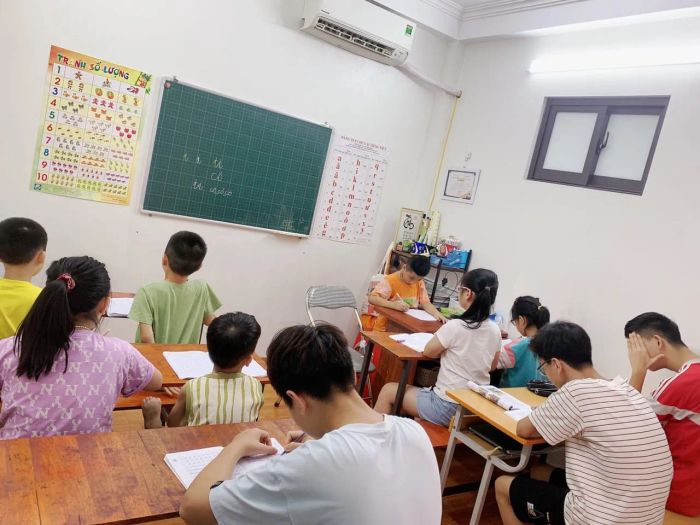 Hình ảnh thành tích học viên Cô Hoa
