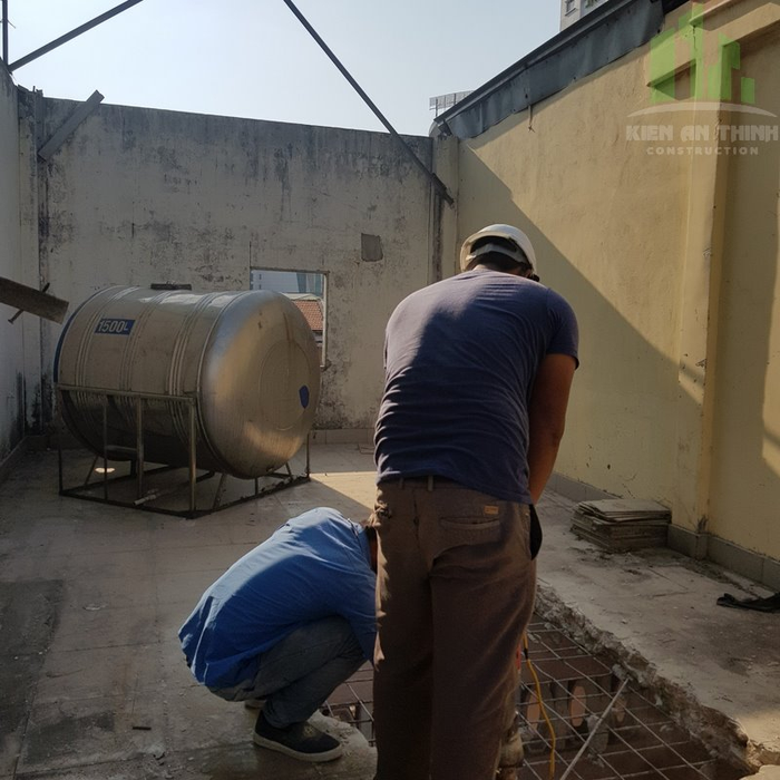 Hình ảnh thi công thực tế của đội ngũ Thợ Sửa Nhà 24H