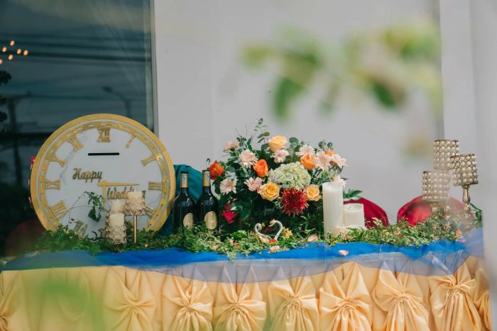 Không gian tiệc cưới lộng lẫy tại Md Queen Palace