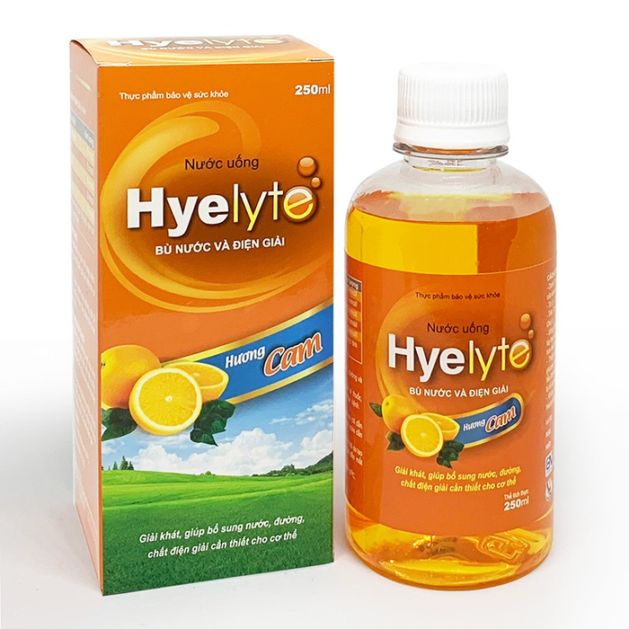 Hình ảnh thực tế nước điện giải Hyelyte