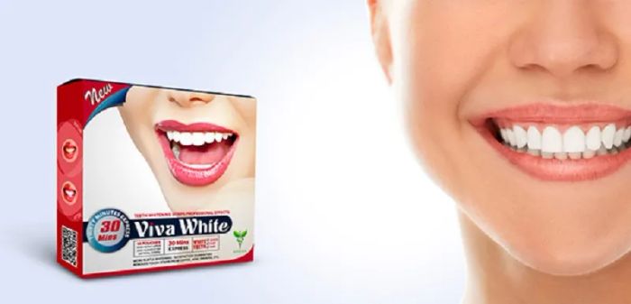 Hình ảnh thực tế Miếng Dán Trắng Răng Viva White