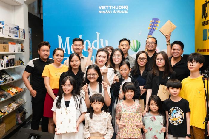 Không gian học tập hiện đại tại Việt Thương Music School