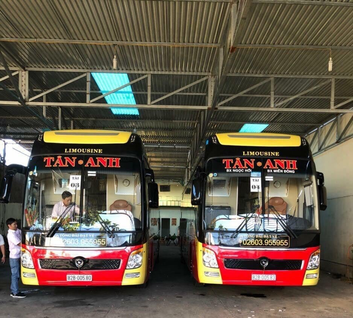 Hình ảnh xe Limousine cao cấp của Tân Anh