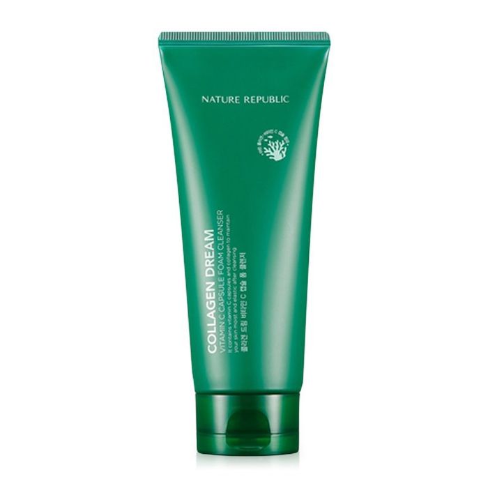 Hình ảnh thực tế Sữa Rửa Mặt Nature Republic Collagen Dream - Thiết kế chai sang trọng