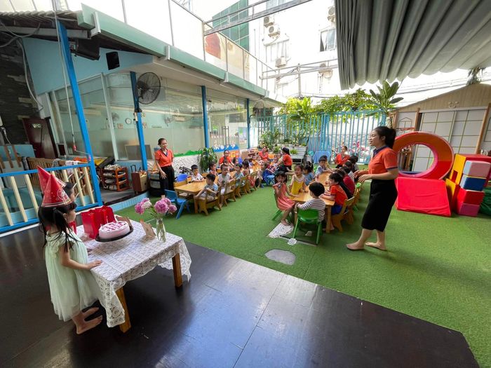 Hình ảnh khu vực vui học sáng tạo tại Tomoe House