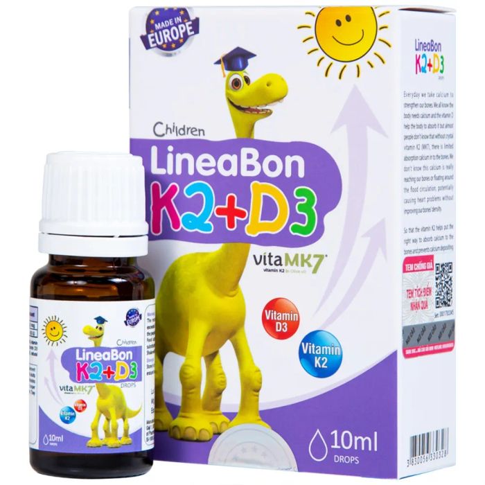 Hình ảnh LineaBon K2 + D3 - Tinh chất vàng cho hệ xương phát triển