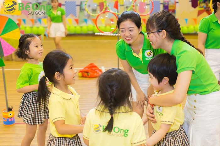 Không gian học tập sáng tạo tại Mầm non Bé Ong