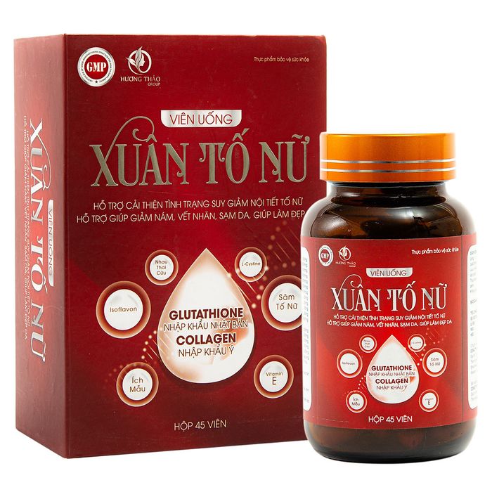 Hình ảnh bao bì Xuân Tố Nữ cao cấp