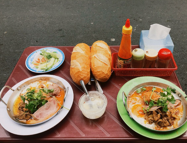 Tác phẩm nghệ thuật ẩm thực - Bánh mì chảo Như Ý