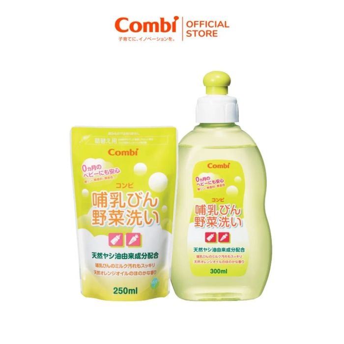 Bộ sưu tập hình ảnh Nước rửa bình Combi chính hãng