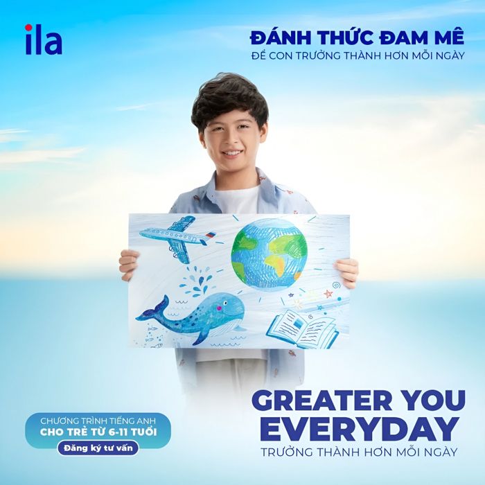 Hình ảnh không gian học tập hiện đại tại ILA - Nơi truyền cảm hứng học tiếng Anh