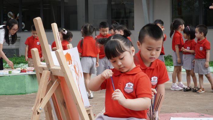 Ảnh 1: Hanoi Academy - Khuôn viên xanh mát trong khu đô thị quốc tế Ciputra