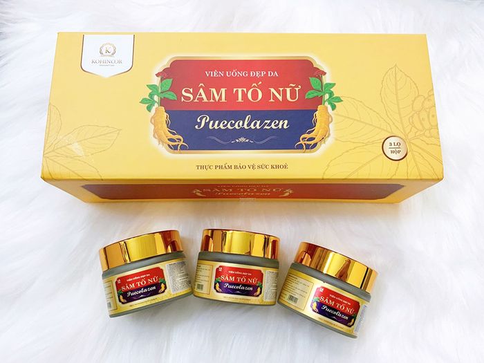 Hình ảnh sản phẩm Sâm Tố Nữ Puecolazen Kohinoor cao cấp
