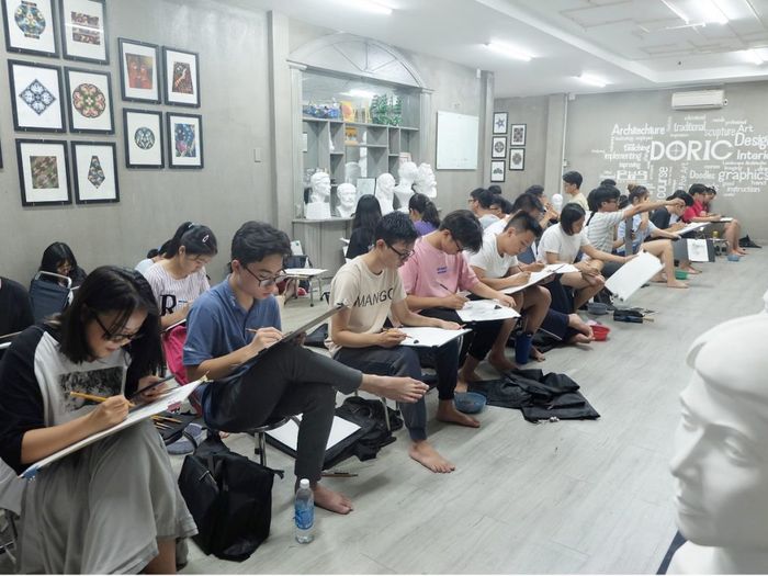 Hoạt động thực hành chuyên sâu tại xưởng thiết kế DORIC
