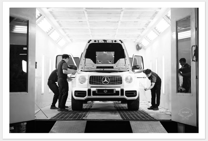 Không gian làm việc chuyên nghiệp tại HUAN THANH WORKSHOP - Nơi những chiếc xe được hồi sinh