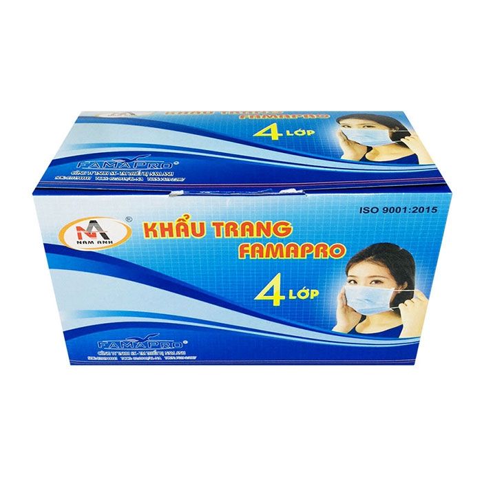 Khẩu trang y tế Nam Anh - Hình ảnh 1 minh họa thiết kế tinh tế và chất lượng vượt trội