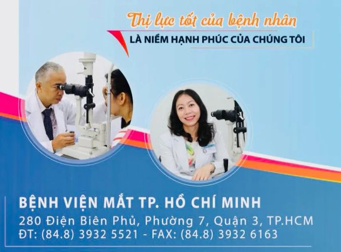 Phòng khám hiện đại tại Khoa Khúc Xạ - Bệnh Viện Mắt TP.HCM