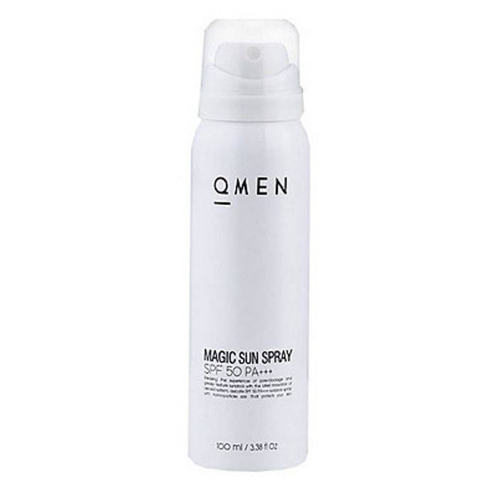 Hình ảnh thực tế xịt chống nắng QMEN Magic Sun Spray