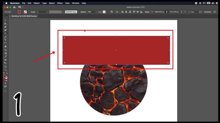 Bước đầu tiên: Thêm hoặc loại bỏ đối tượng khỏi Clipping Mask trong AI