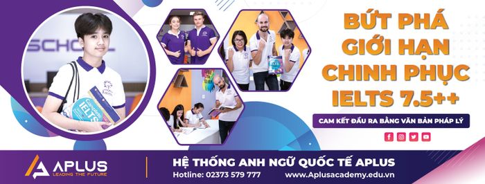Hình ảnh không gian học tập tại Học Viện Anh Ngữ Aplus